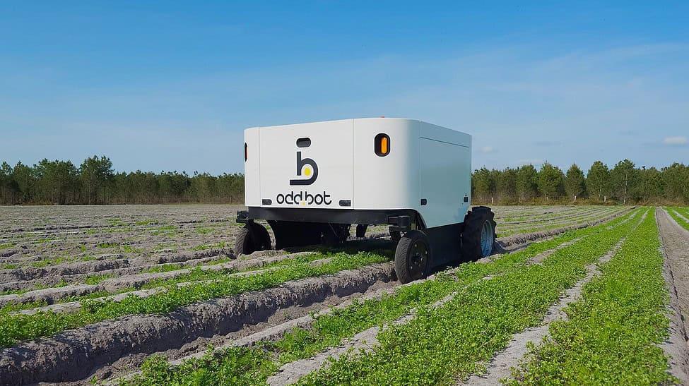 weed whacker robot