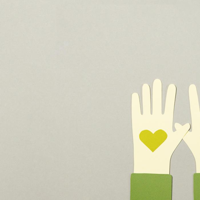 duurzaamheid groen handen