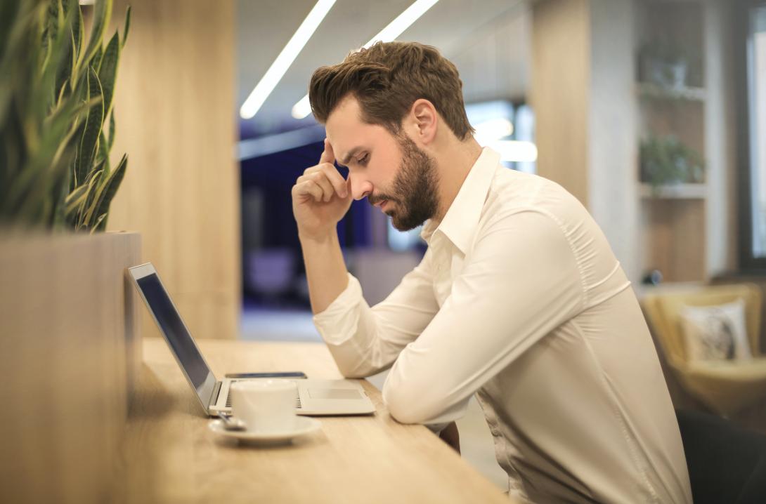 entrepreneur with laptop