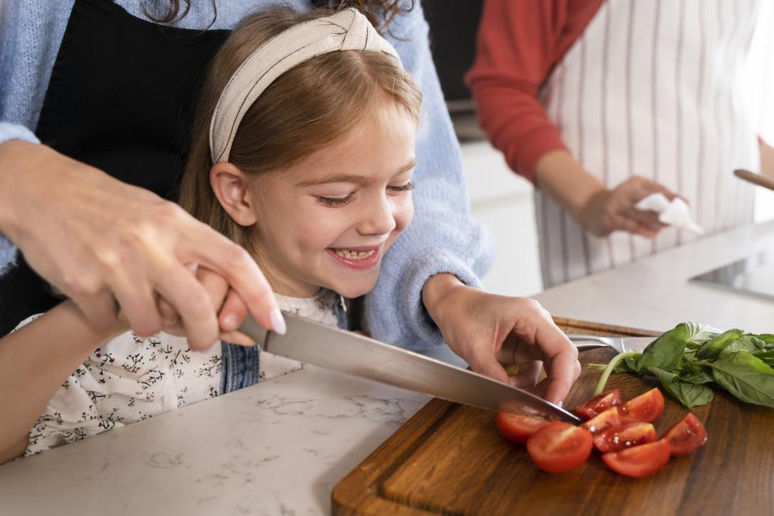 children's cooking